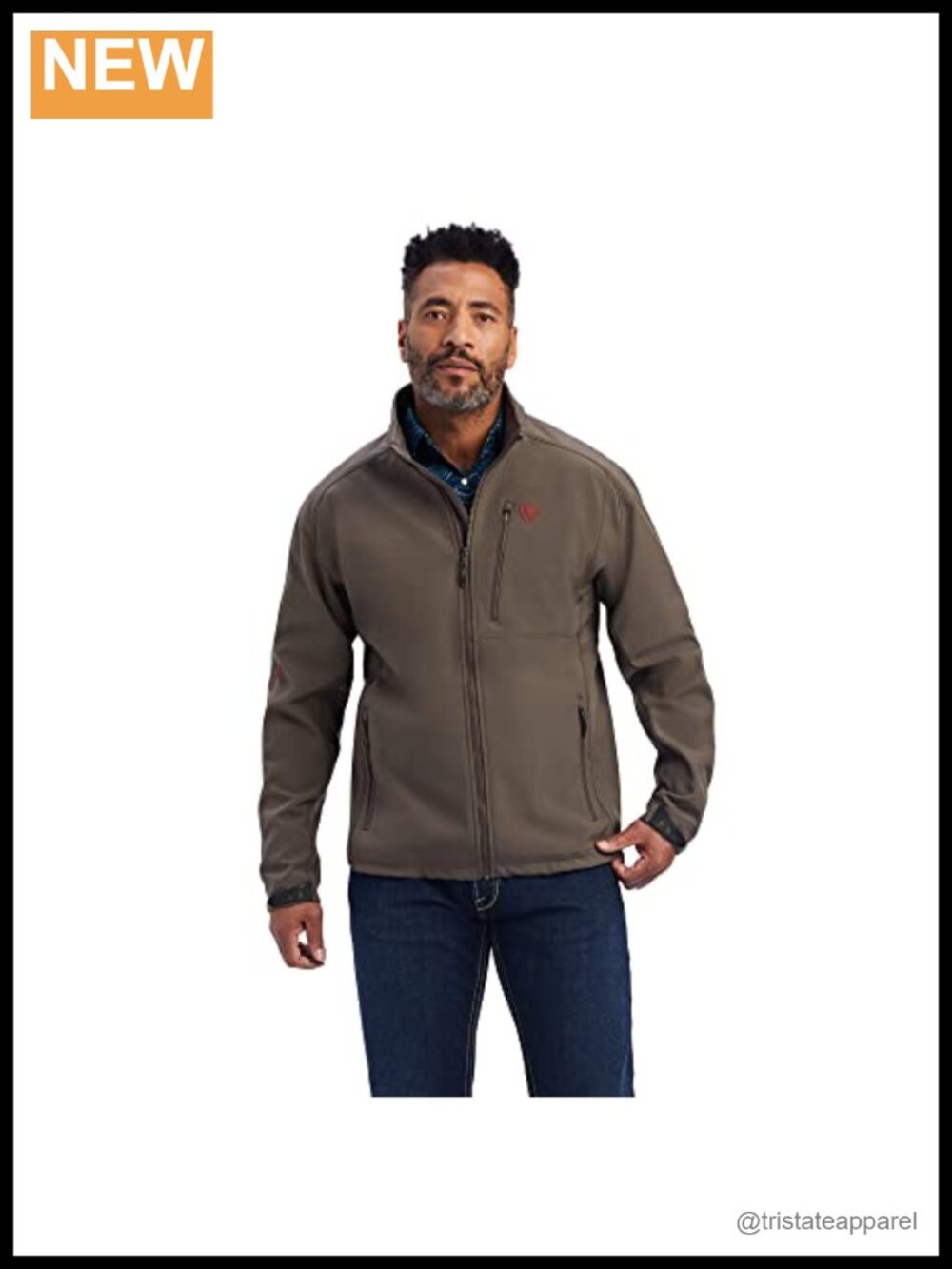 ARIAT Logo 2.0 Patriot Softshell Vest Insulated Shell